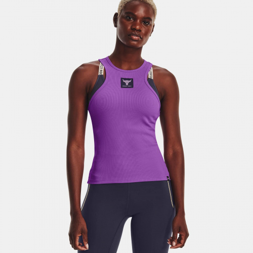 Clothing - Under Armour Project Rock Rib Tank | Fitness 